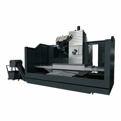 Малка хоризонтална CNC фреза